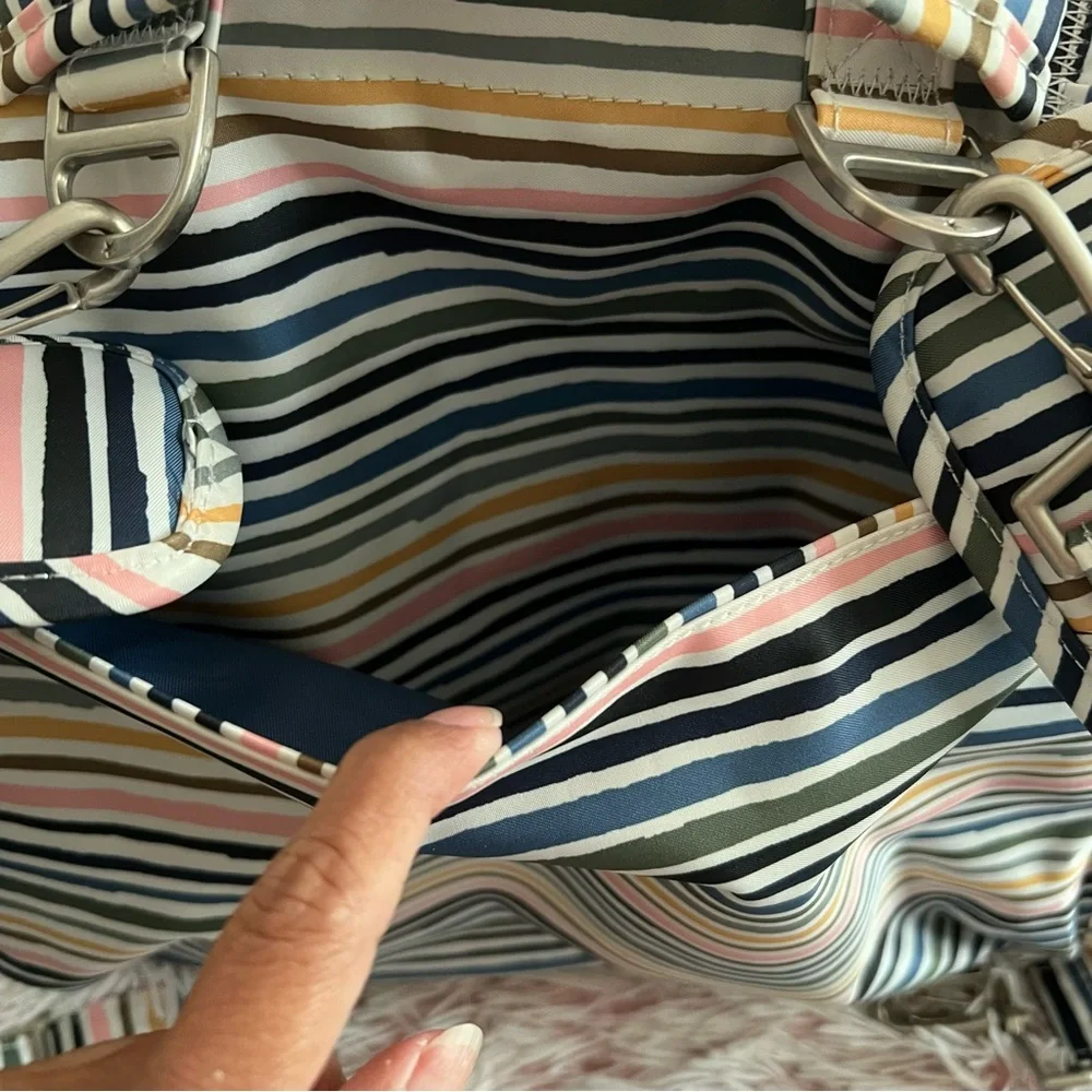 Ju-Ju-Be Striped Multi-Color Baby Bag